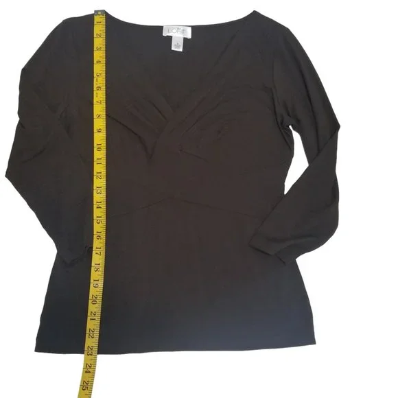 Ann Taylor LOFT Dark Brown Top - Picture 11 of 16
